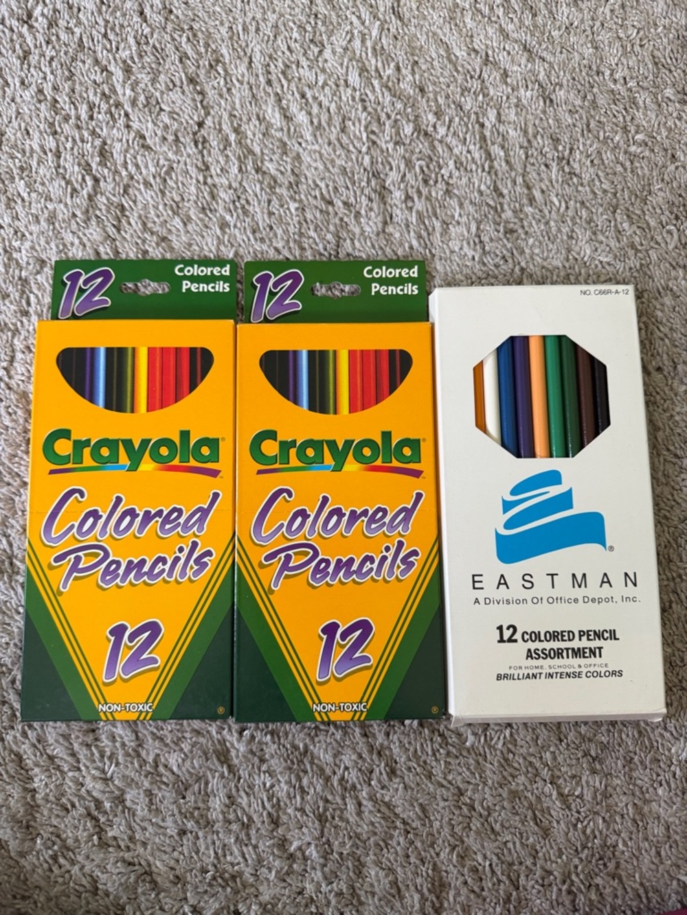 Crayola Colored Pencils Twin Pack with Assorted Colors
